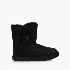 🥳Host Pick 🥳 UGG BAILEY BUTTON II Kids Black Boots (Size 4)